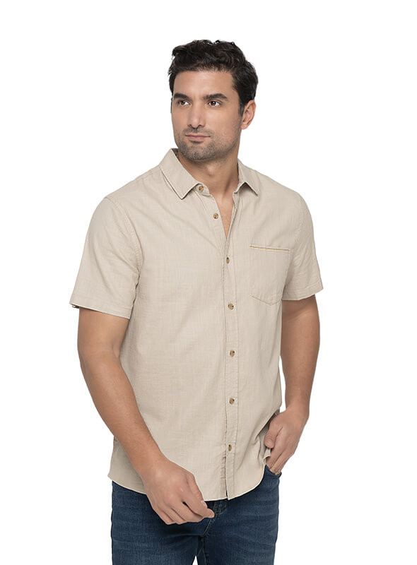 CAMISA CASUAL HOMBRE PANAMA JACK - I962 | BEIGE - 2