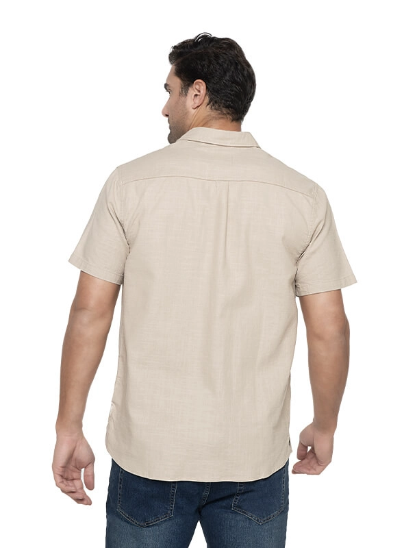 CAMISA CASUAL HOMBRE PANAMA JACK - I962 | BEIGE - 3