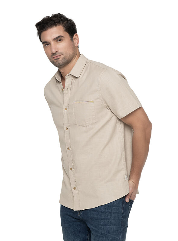 CAMISA CASUAL HOMBRE PANAMA JACK - I962 | BEIGE - 4
