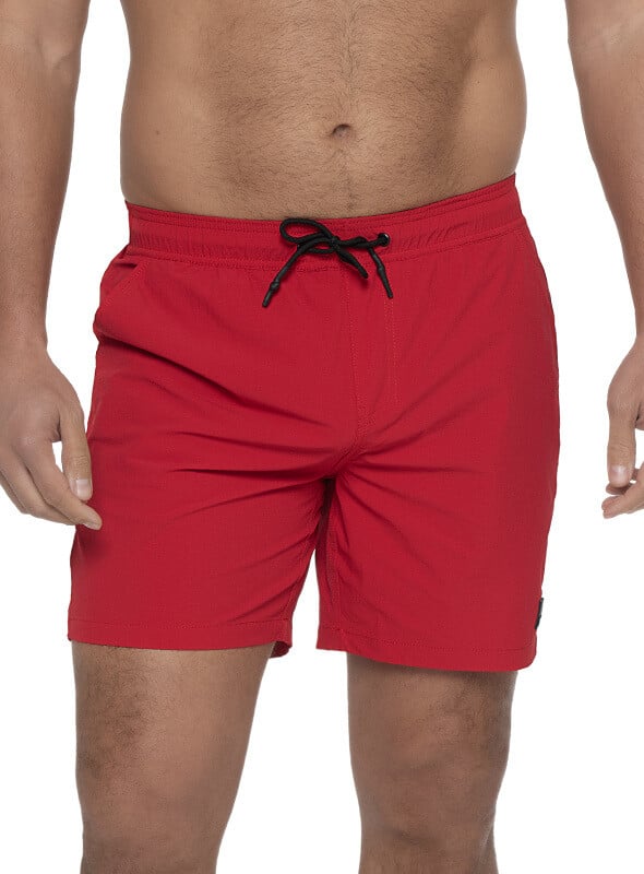 TRAJE DE BAÑO CASUAL HOMBRE PANAMA JACK - I972 | ROJO - 1