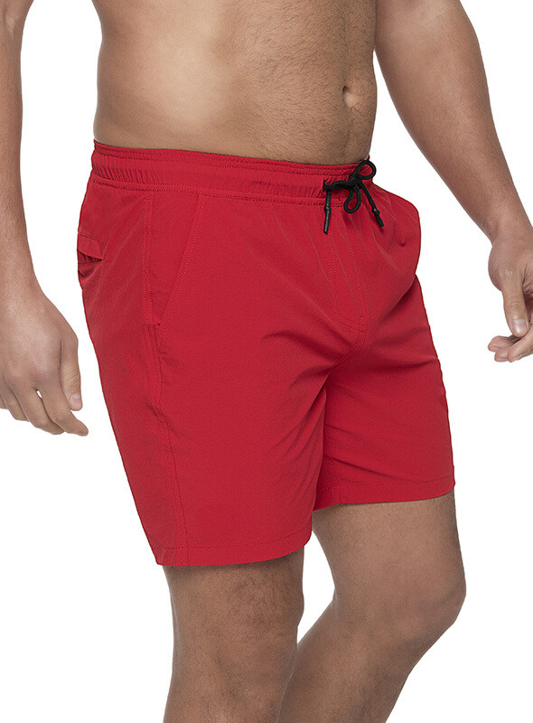 TRAJE DE BAÑO CASUAL HOMBRE PANAMA JACK - I972 | ROJO - 2