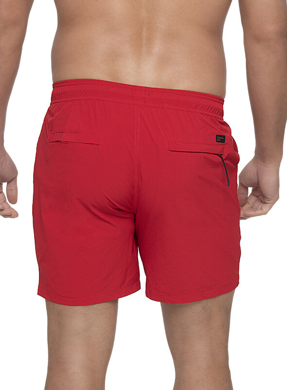 TRAJE DE BAÑO CASUAL HOMBRE PANAMA JACK - I972 | ROJO - 3