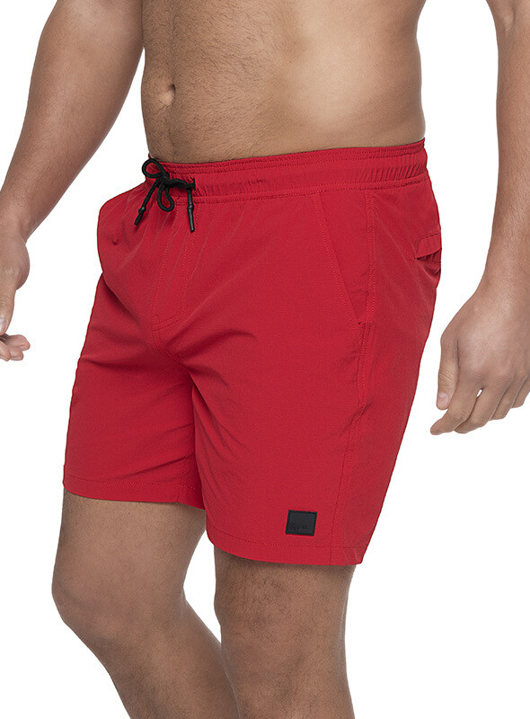 TRAJE DE BAÑO CASUAL HOMBRE PANAMA JACK - I972 | ROJO - 4