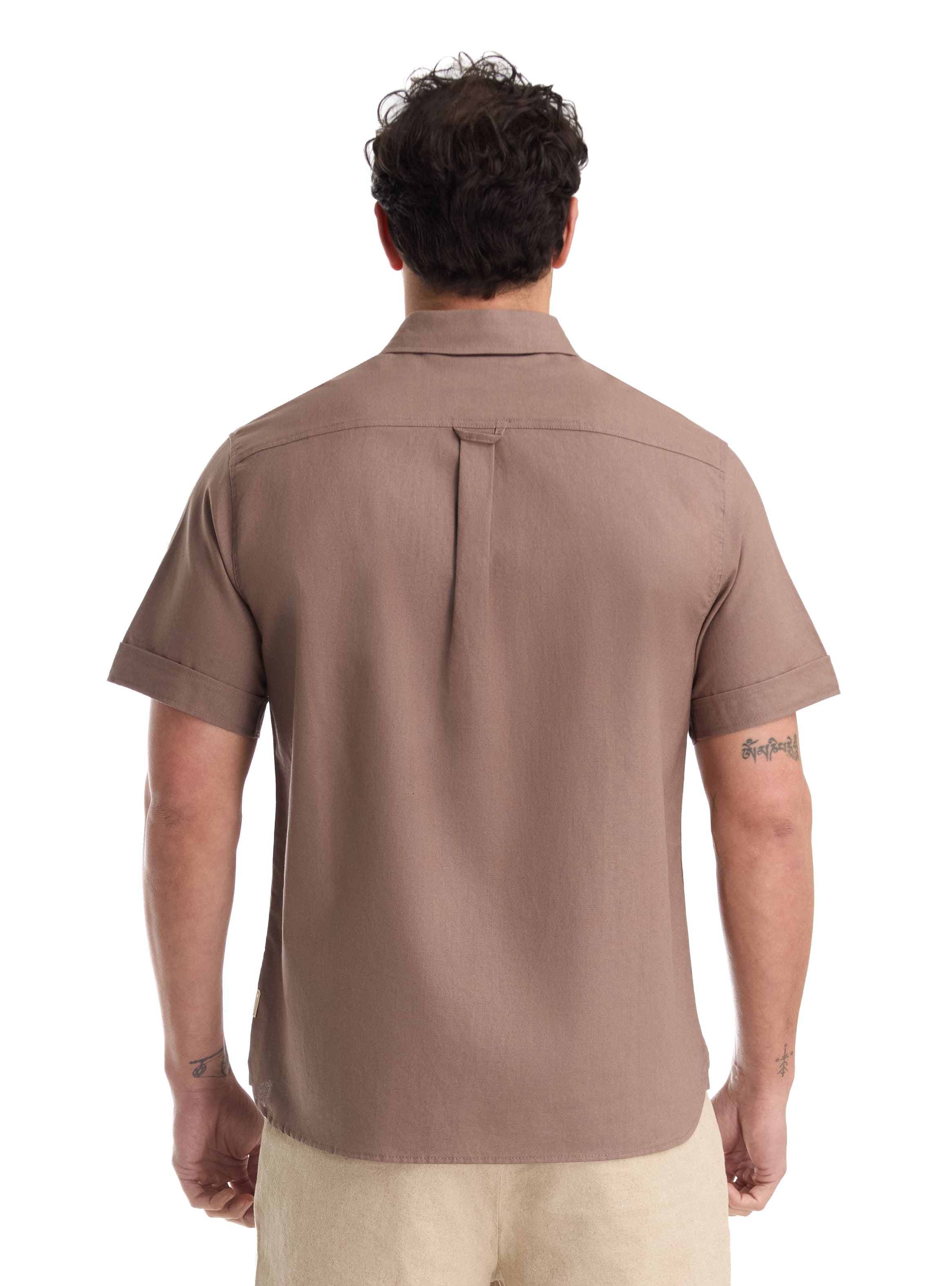 CAMISA CASUAL HOMBRE PANAMA JACK - K864 | MARRON - 3