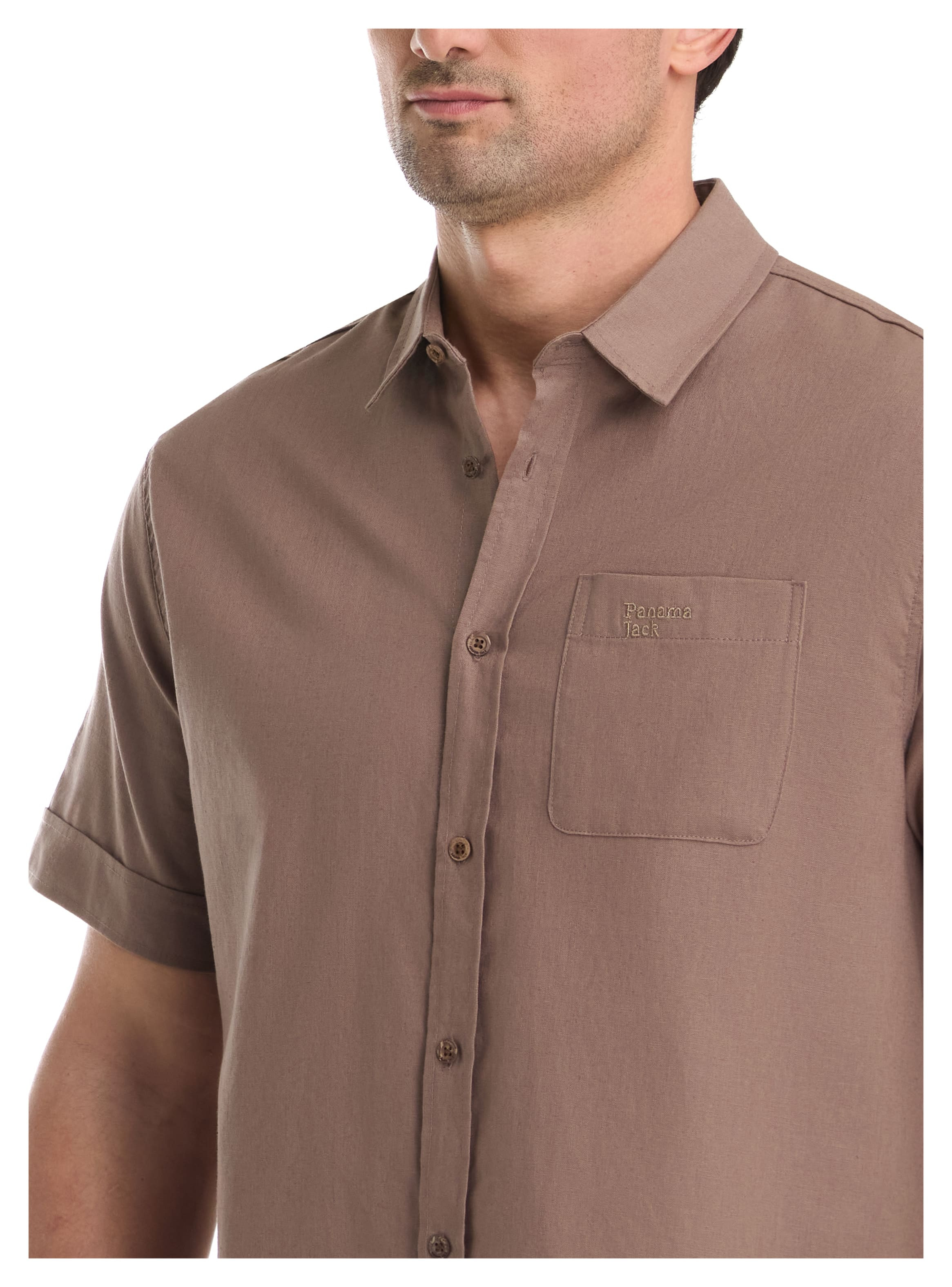 CAMISA CASUAL HOMBRE PANAMA JACK - K864 | MARRON - 6