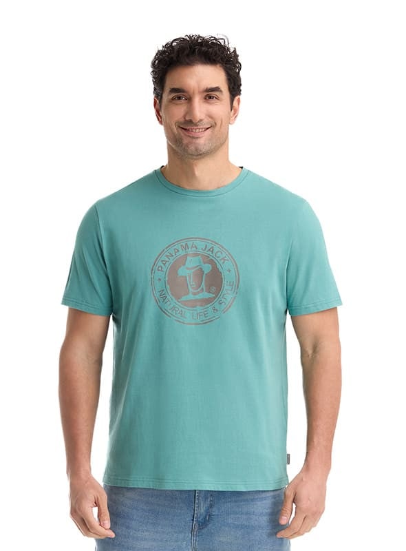 POLERA CASUAL HOMBRE PANAMA JACK - K857 | AZUL CLARO - 1