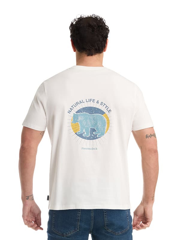 POLERA CASUAL HOMBRE PANAMA JACK - K857 | AZUL CLARO - 9