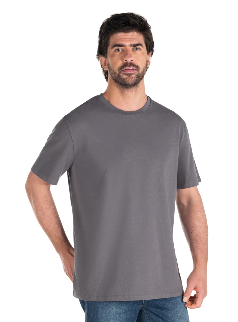 POLERA HOMBRE ALGODON PANAMA JACK - PJH001M | GRIS - 2