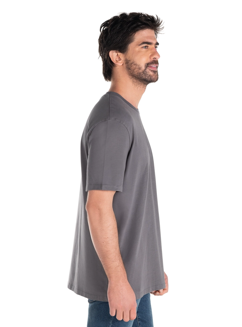POLERA HOMBRE ALGODON PANAMA JACK - PJH001M | GRIS - 4