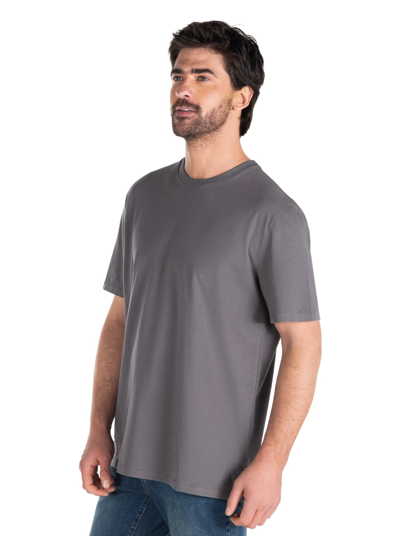 POLERA HOMBRE ALGODON PANAMA JACK - PJH001M | GRIS - 5
