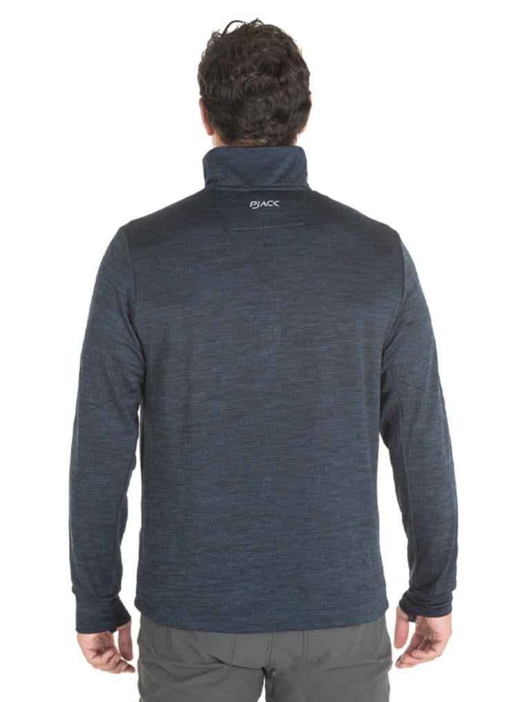 POLERON OUTDOOR Y CASUAL HOMBRE PJACK - J931 | AZUL - 3