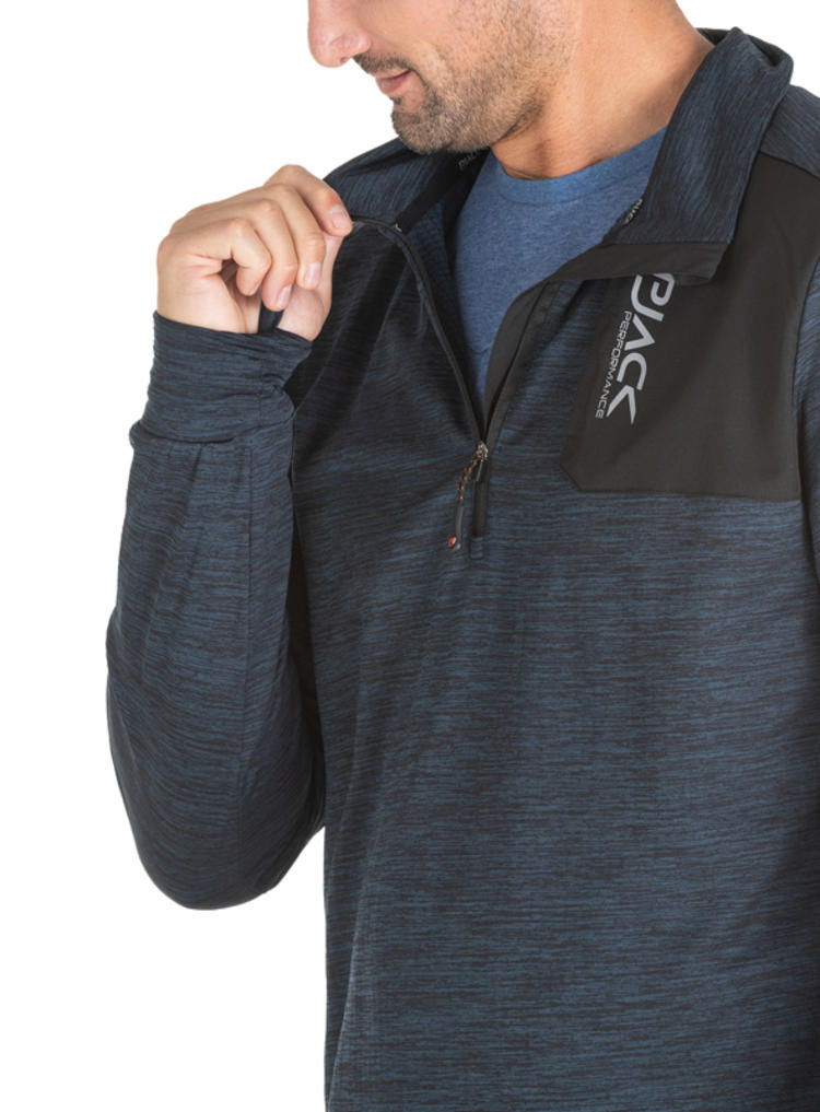 POLERON OUTDOOR Y CASUAL HOMBRE PJACK - J931 | AZUL - 5