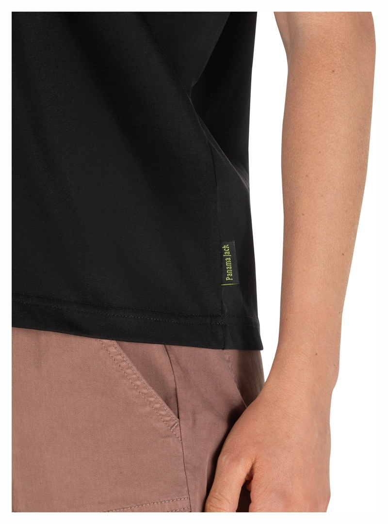 POLERA MUJER MANGA OVERSIZE PANAMA JACK - PJM002M | NEGRO - 6