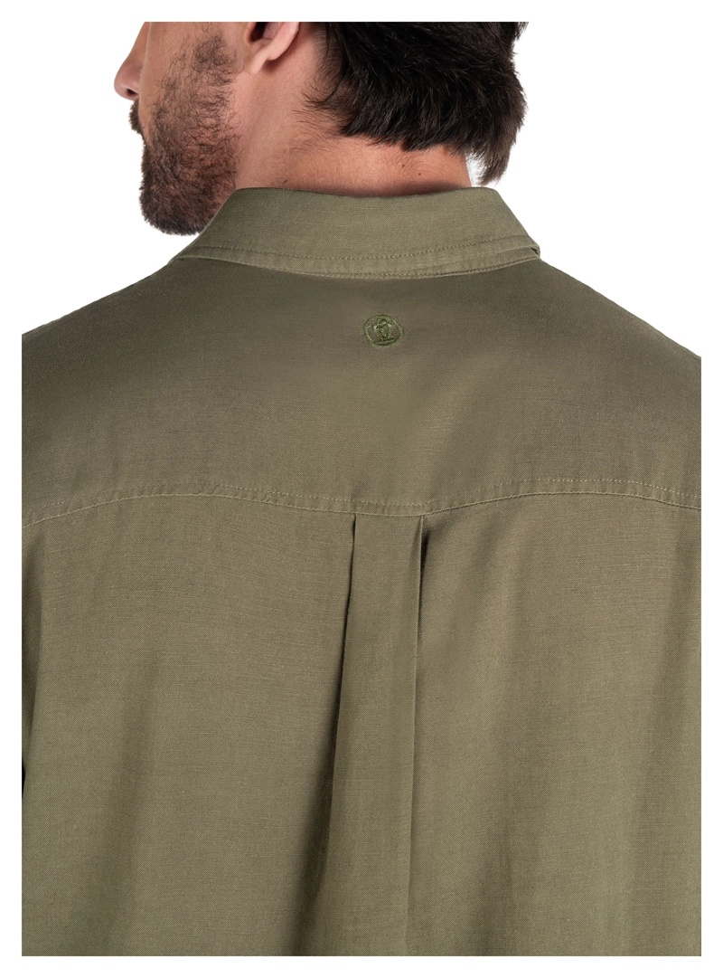 CAMISA LINO ALGODON HOMBRE PANAMA JACK - PJH004M | VERDE - 5