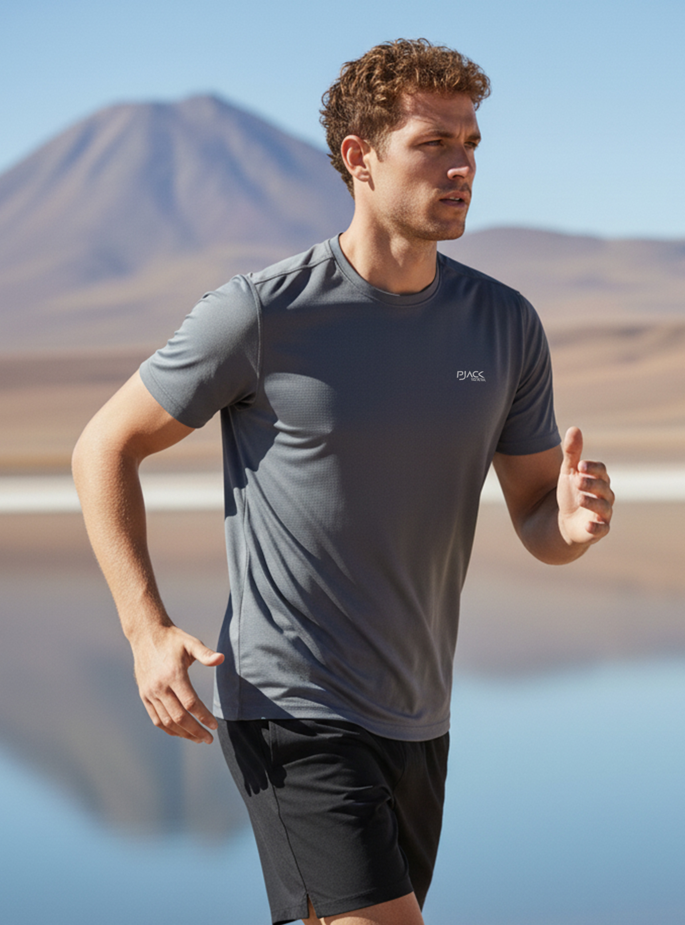 POLERA TRAINING HOMBRE PJACK - PAH001M | GRIS - 1