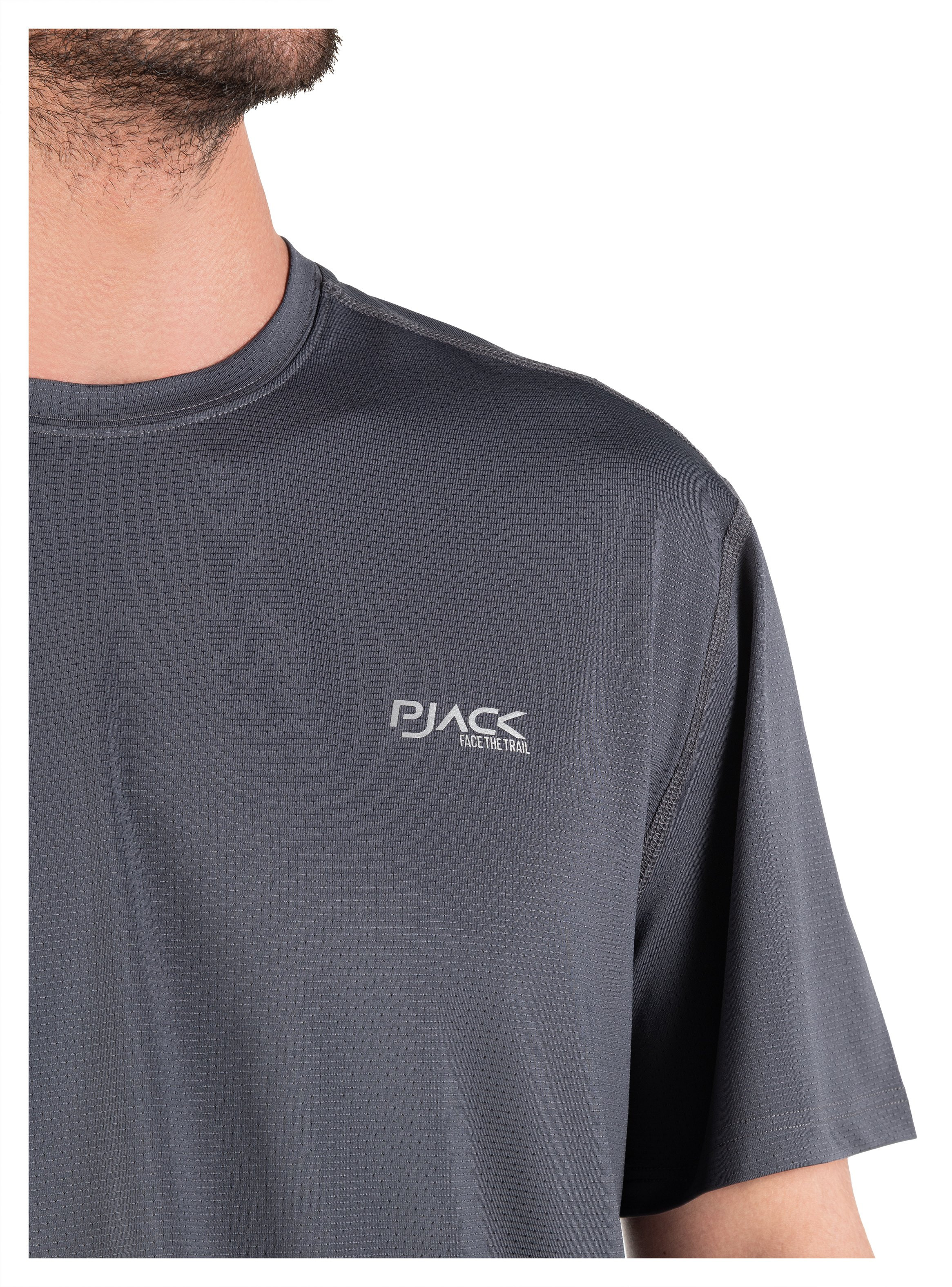 POLERA TRAINING HOMBRE PJACK - PAH001M | GRIS - 7
