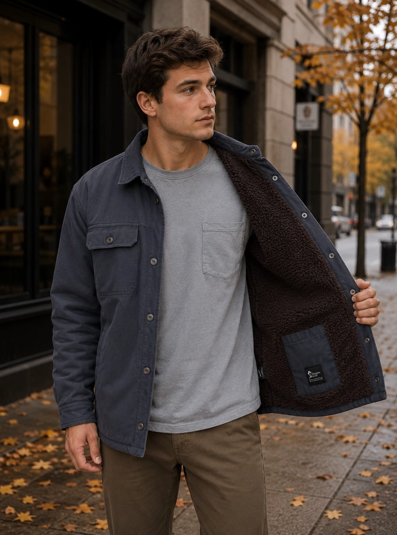 CHAQUETA HOMBRE CHIPORRO PANAMA JACK - J926 | AZUL - 1