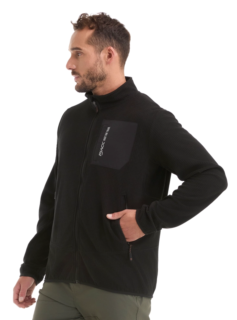 POLERON POLAR OUTDOOR HOMBRE PJACK - L982 | NEGRO - 4