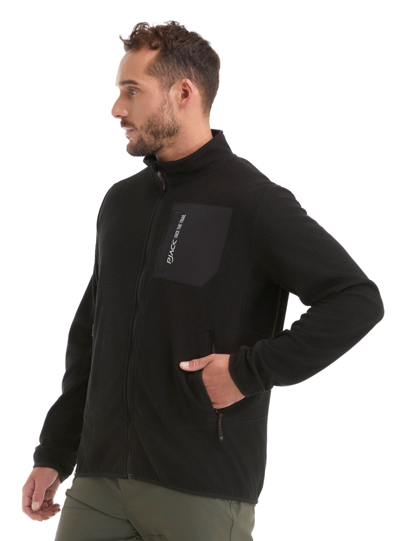 POLERON POLAR OUTDOOR HOMBRE PJACK - L982 | NEGRO - 4