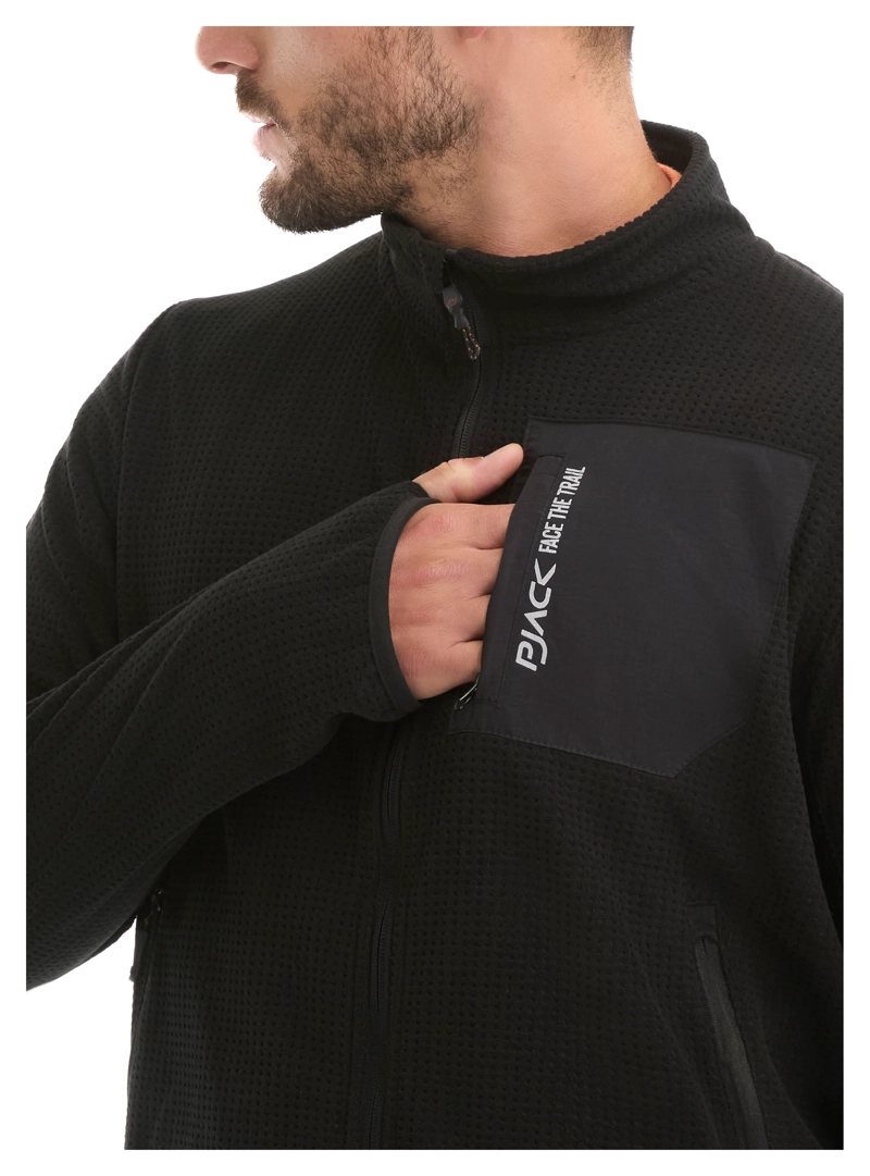 POLERON POLAR OUTDOOR HOMBRE PJACK - L982 | NEGRO - 5