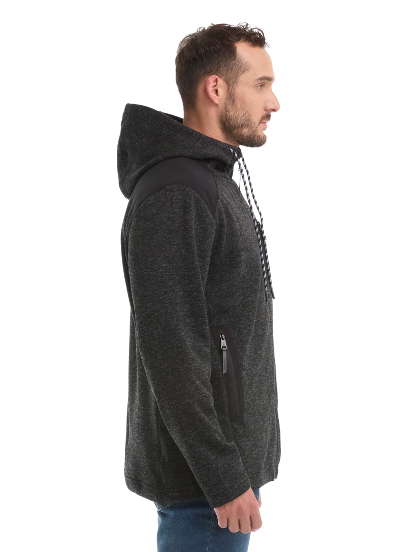 POLERON HOMBRE TEJIDO POLAR PANAMA JACK - L967 | NEGRO - 3