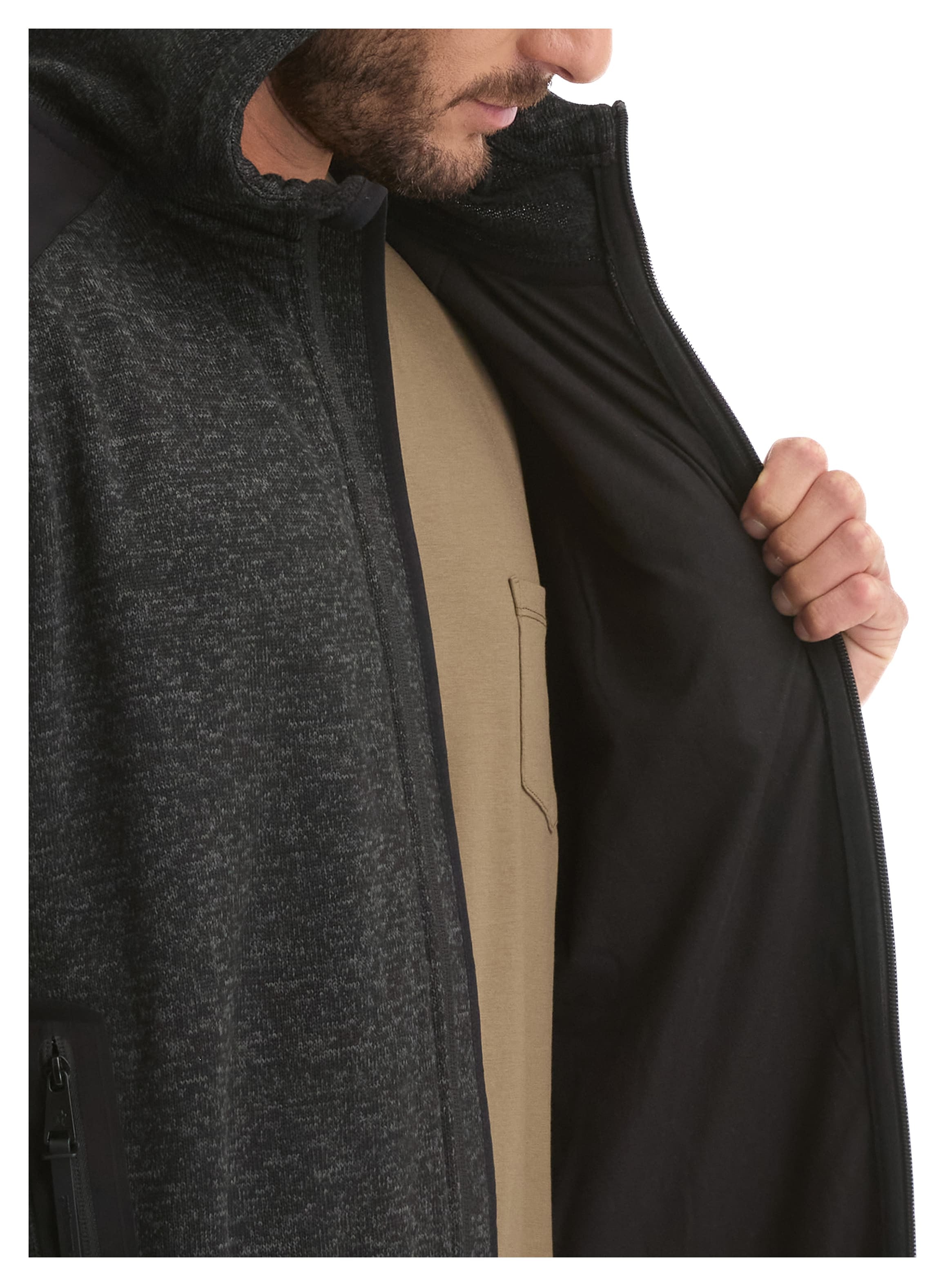 POLERON HOMBRE TEJIDO POLAR PANAMA JACK - L967 | NEGRO - 7