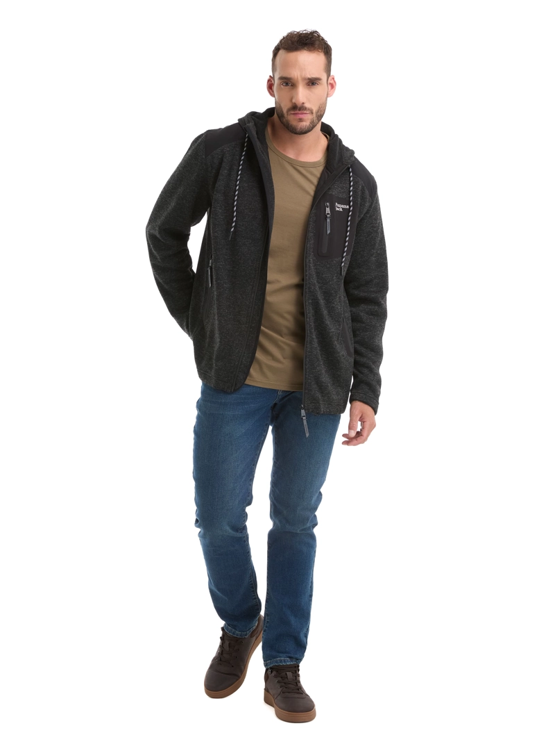 POLERON HOMBRE TEJIDO POLAR PANAMA JACK - L967 | NEGRO - 9