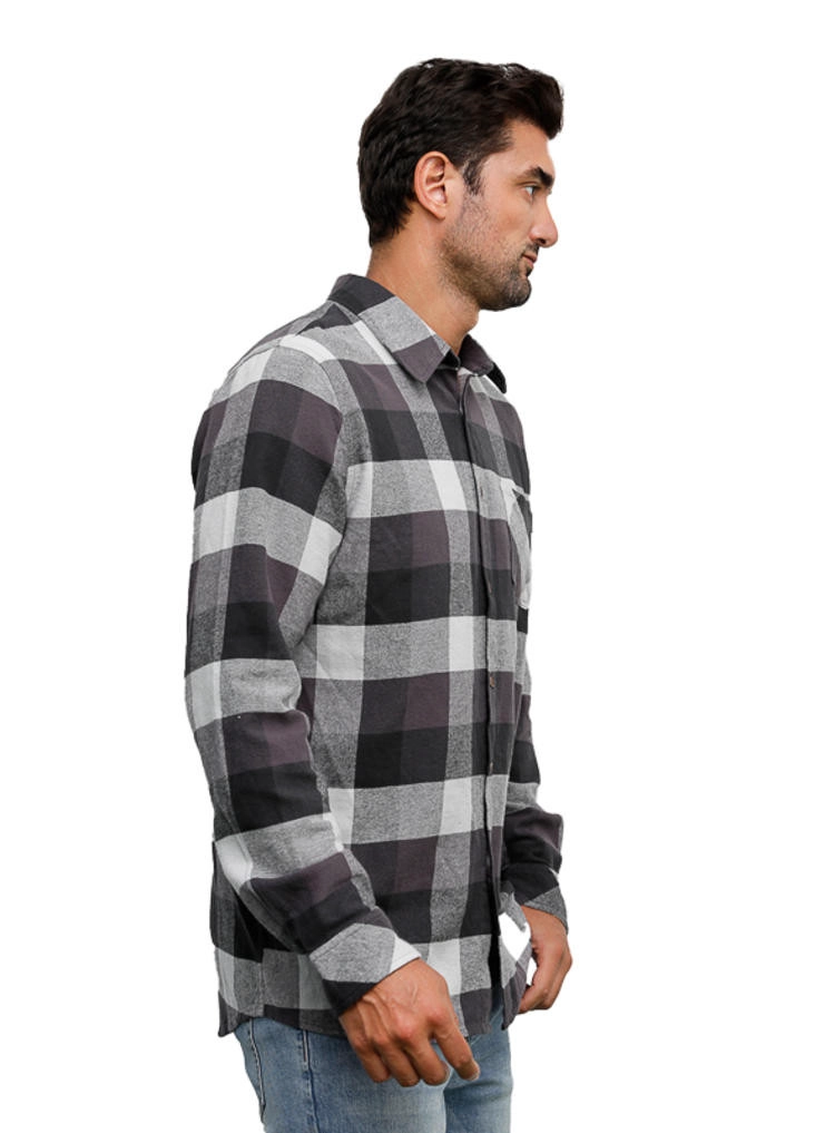 CAMISA HOMBRE TIPO LEÑADORA PANAMA JACK - H941 | GRIS - 2