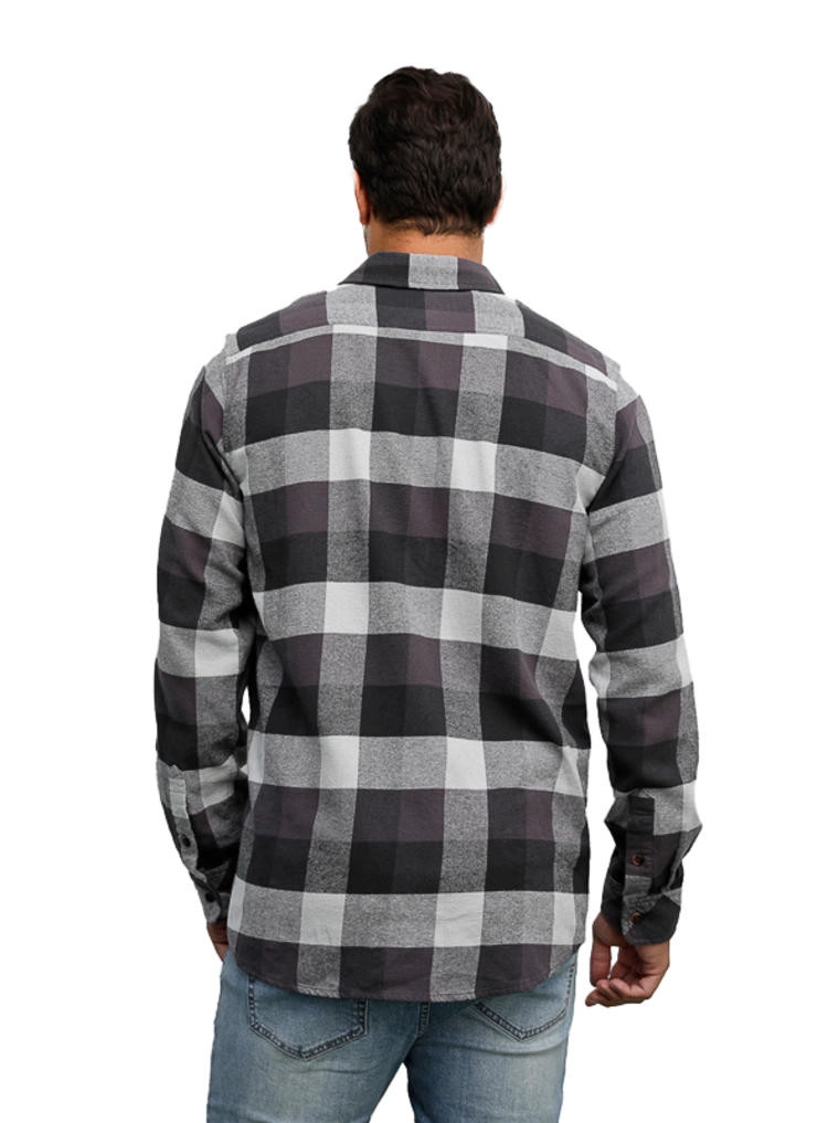 CAMISA HOMBRE TIPO LEÑADORA PANAMA JACK - H941 | GRIS - 3