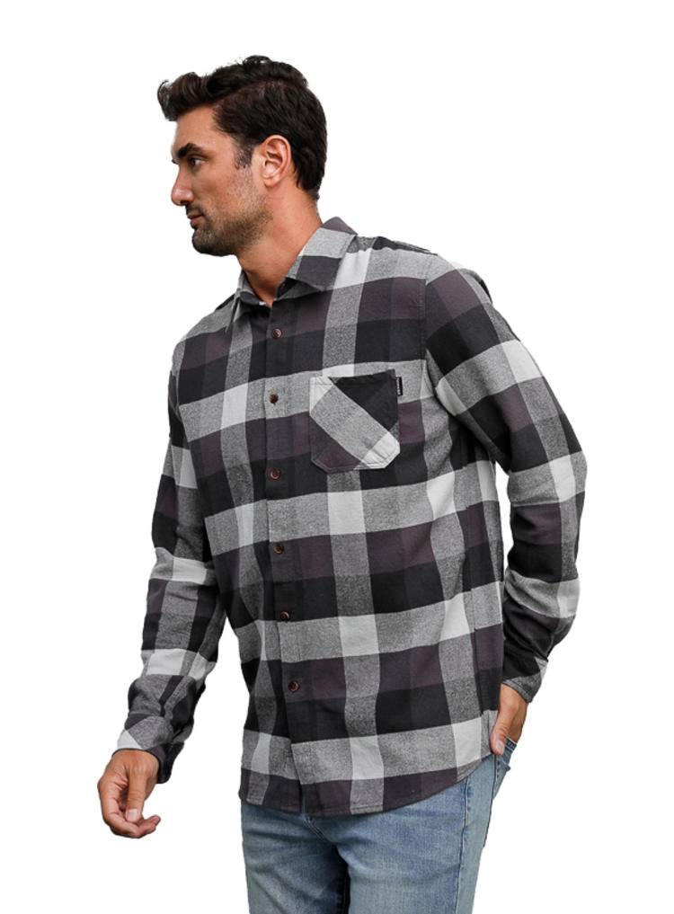 CAMISA HOMBRE TIPO LEÑADORA PANAMA JACK - H941 | GRIS - 4