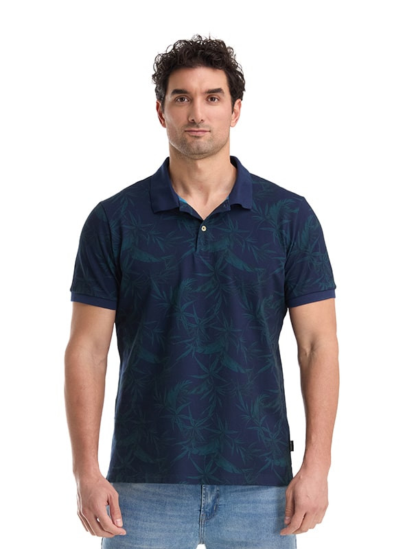 POLERA CASUAL HOMBRE PANAMA JACK - K862 | AZUL - 1