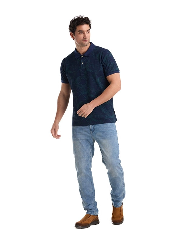 POLERA CASUAL HOMBRE PANAMA JACK - K862 | AZUL - 5