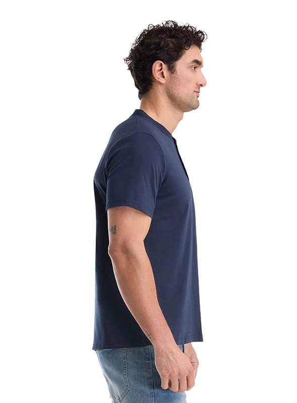 POLERA HOMBRE CASUAL ALGODON PANAMA JACK - K860 | AZUL MARINO - 4