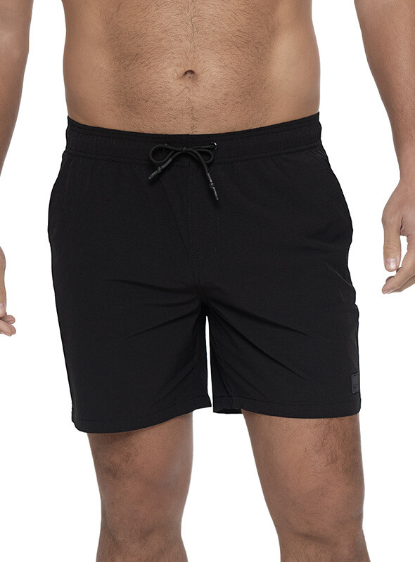 TRAJE DE BAÑO CASUAL HOMBRE PANAMA JACK - I972 | NEGRO - 1