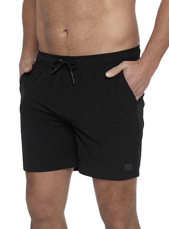 TRAJE DE BAÑO CASUAL HOMBRE PANAMA JACK - I972 | NEGRO - 4