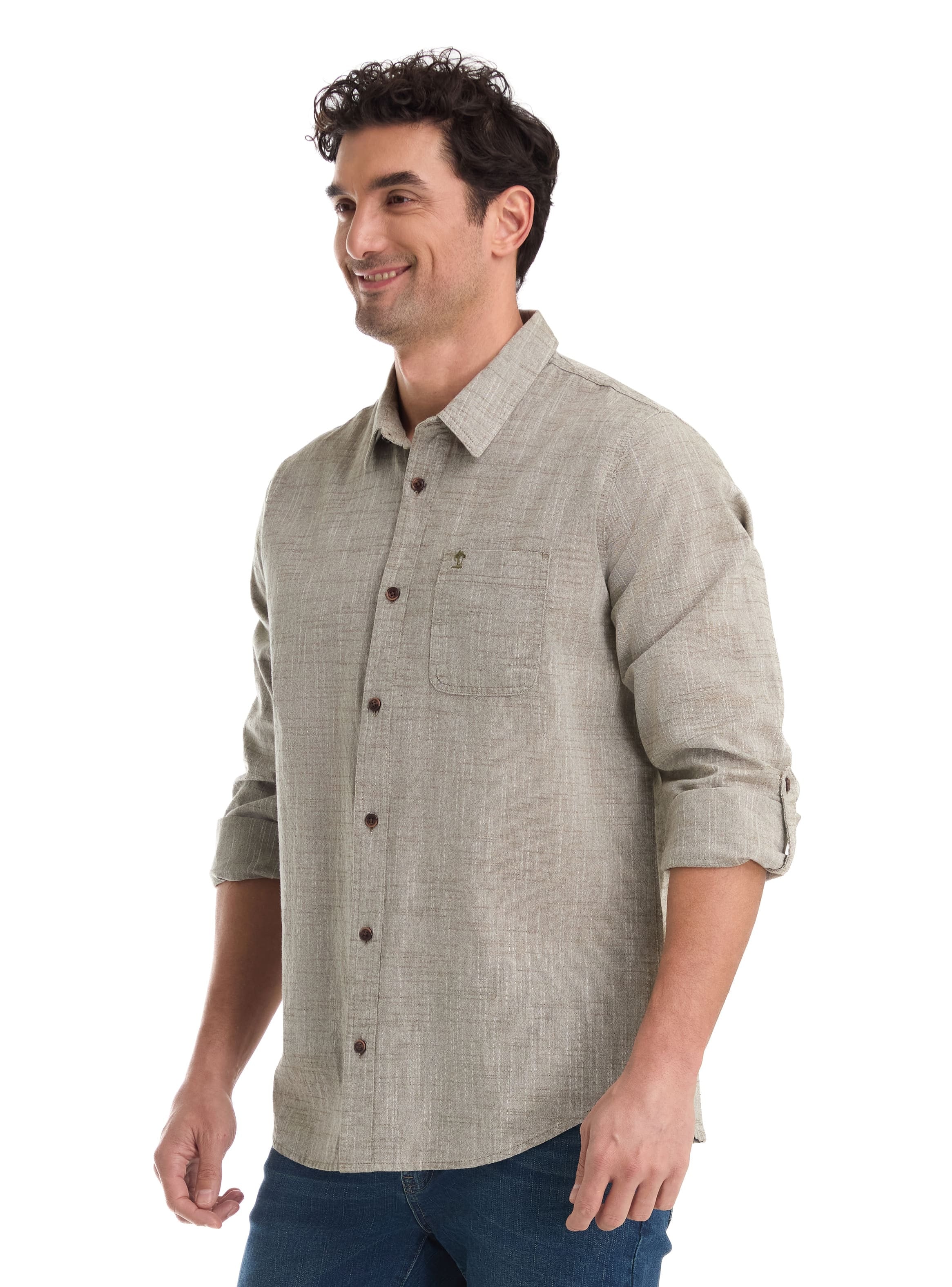 CAMISA CASUAL HOMBRE PANAMA JACK - K866 | GRIS - 3