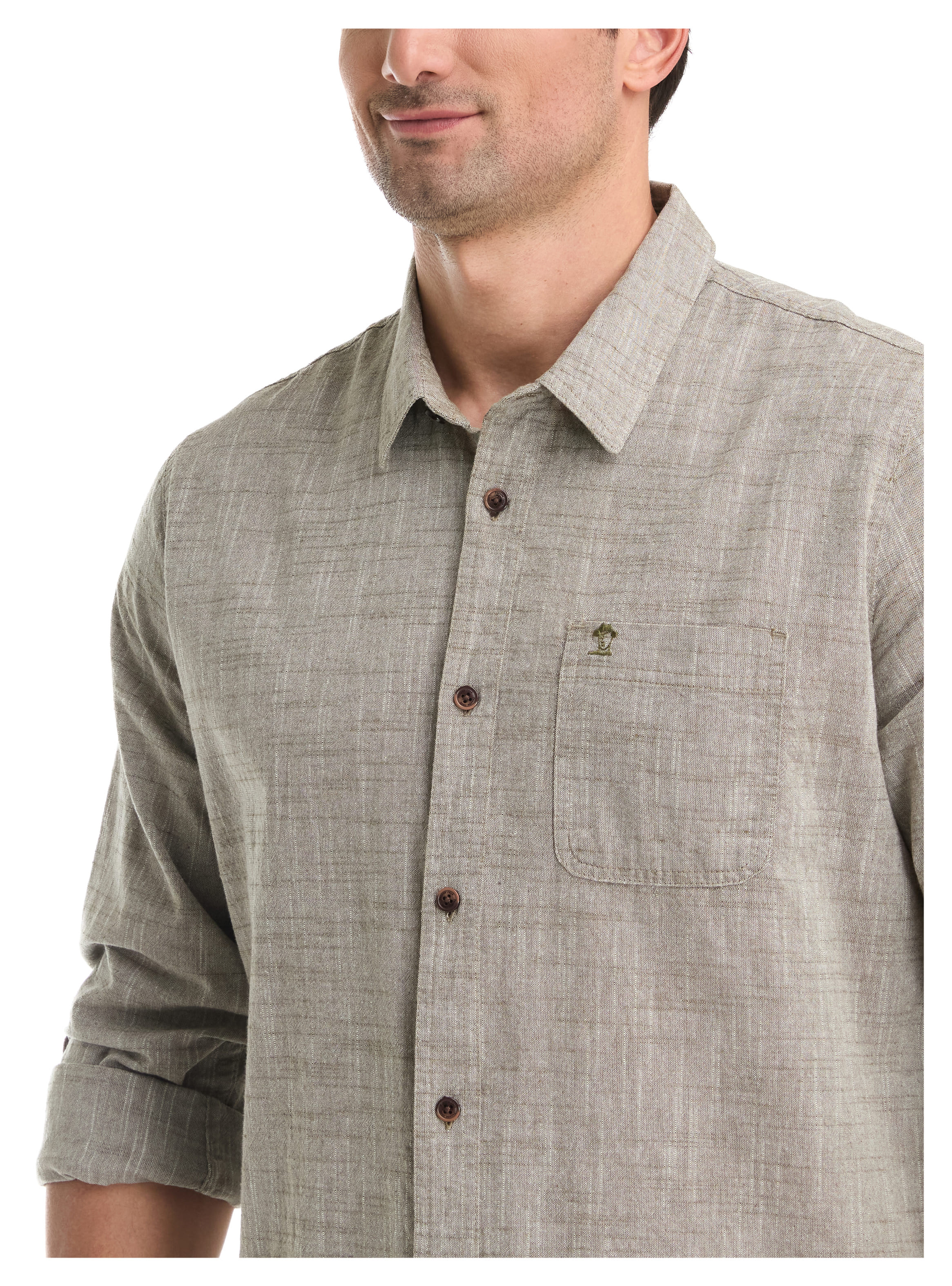 CAMISA CASUAL HOMBRE PANAMA JACK - K866 | GRIS - 5