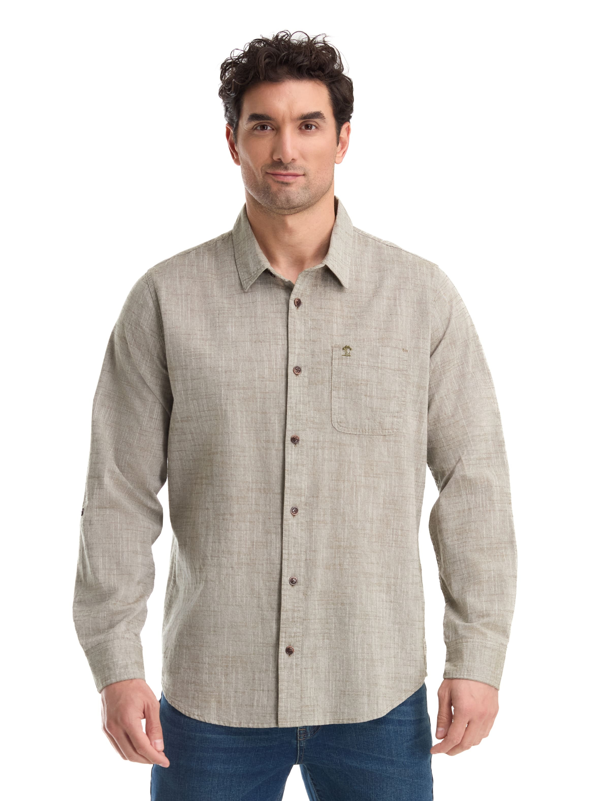 CAMISA CASUAL HOMBRE PANAMA JACK - K866 | GRIS - 9