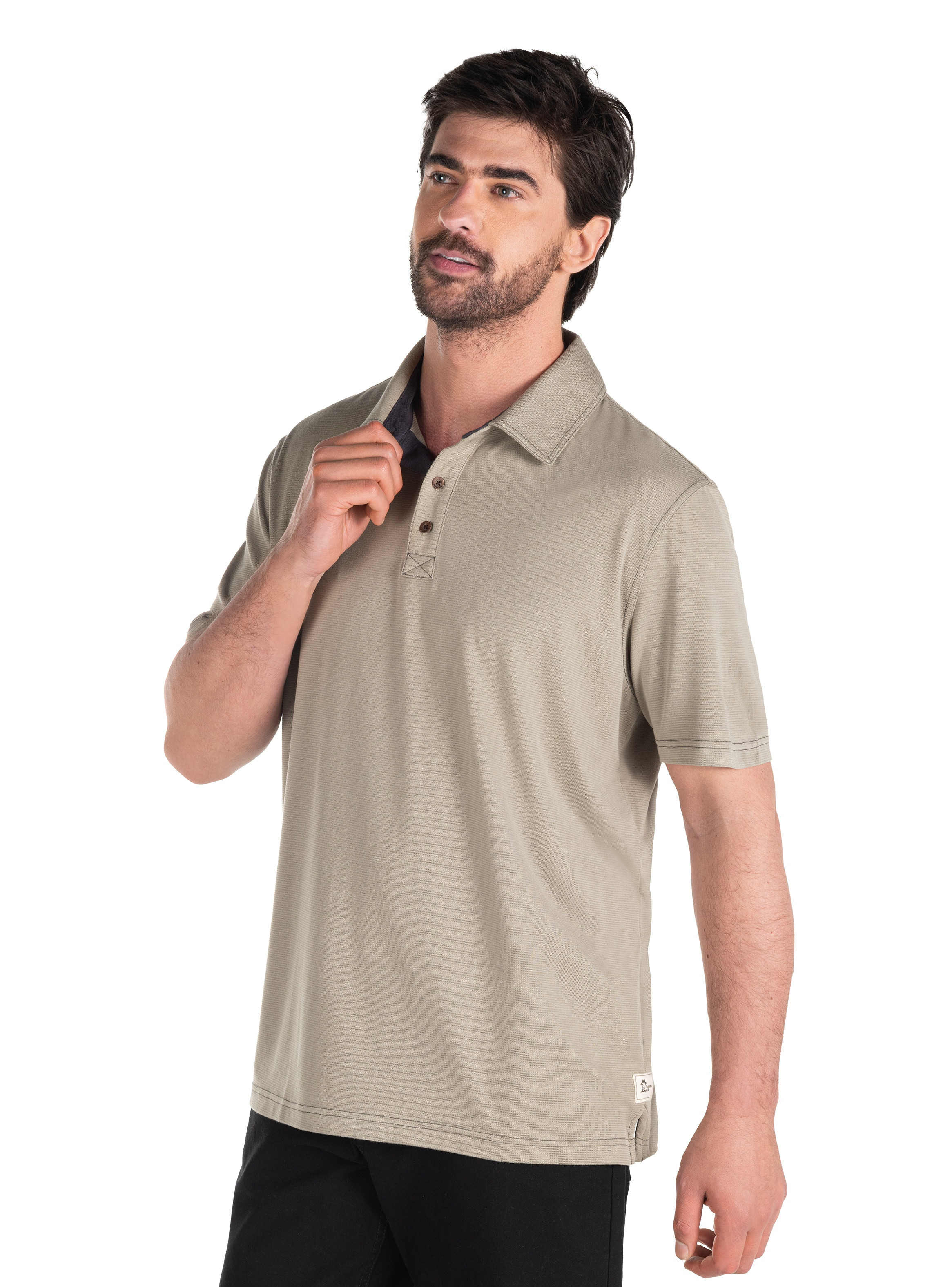 POLERA CASUAL HOMBRE PANAMA JACK - PJH002M | VERDE - 4