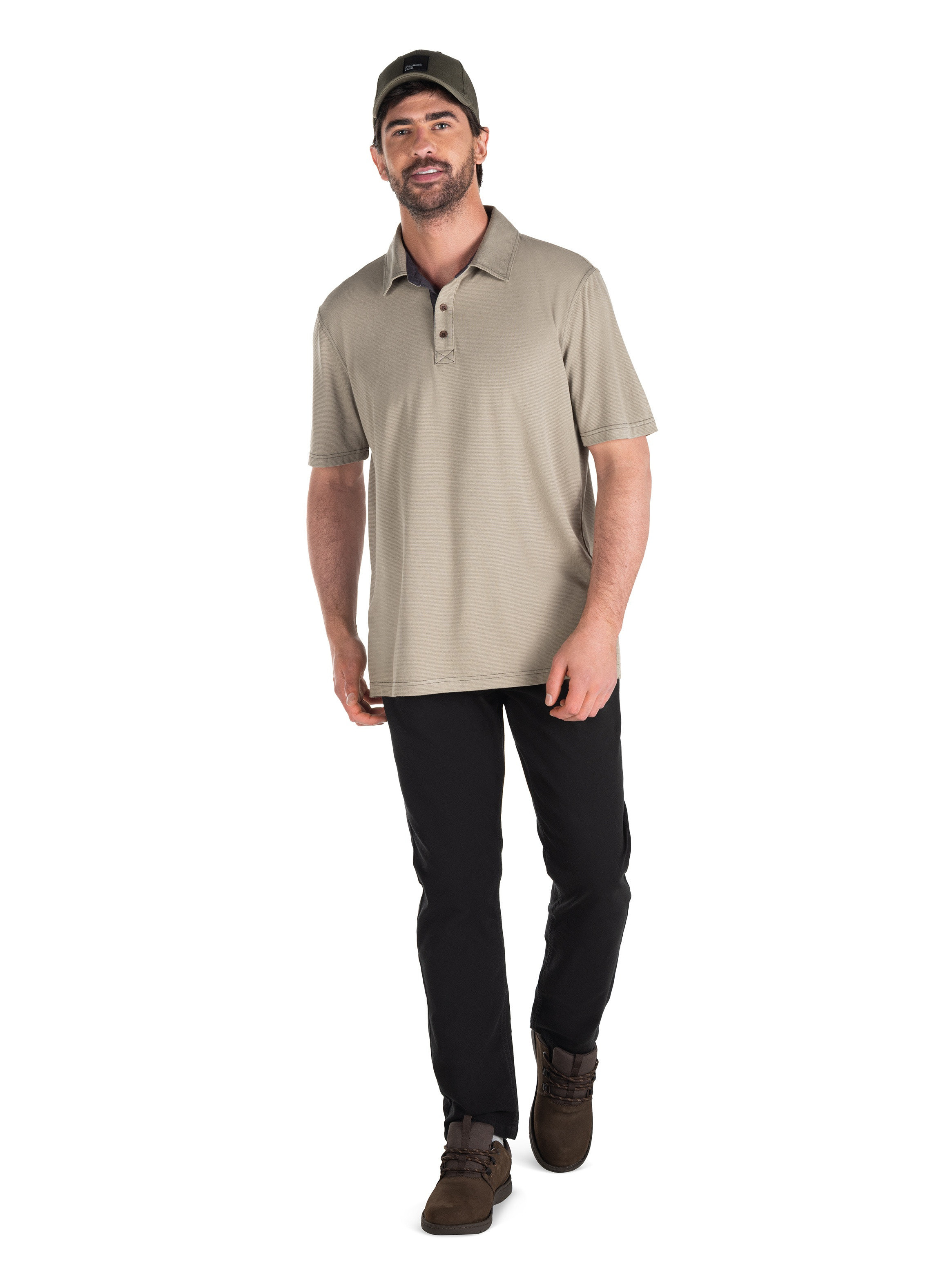 POLERA CASUAL HOMBRE PANAMA JACK - PJH002M | VERDE - 8