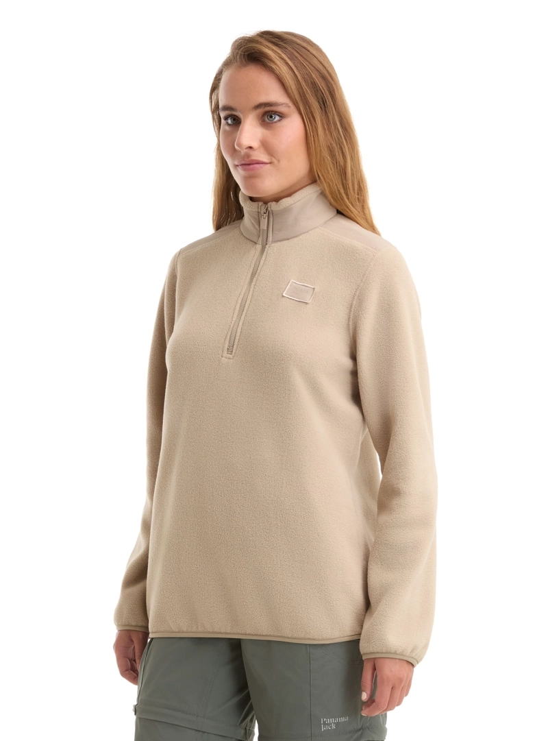 POLERON MUJER MICROPOLAR LIVIANO PANAMA JACK - L991 | BEIGE - 6