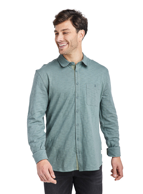 CAMISA CASUAL HOMBRE PANAMA JACK - H936 | VERDE - 1