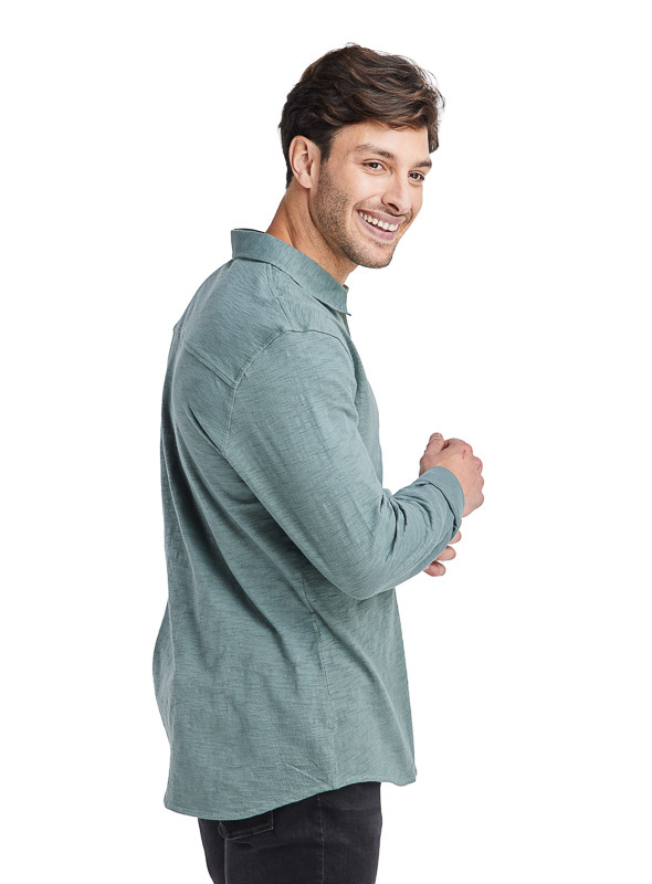 CAMISA CASUAL HOMBRE PANAMA JACK - H936 | VERDE - 2