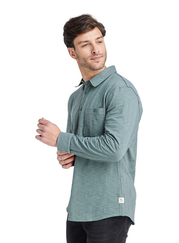CAMISA CASUAL HOMBRE PANAMA JACK - H936 | VERDE - 4
