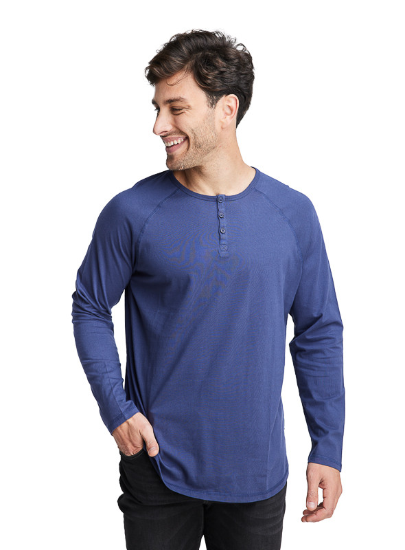 POLERA CASUAL HOMBRE PANAMA JACK - H935 | AZUL - 1