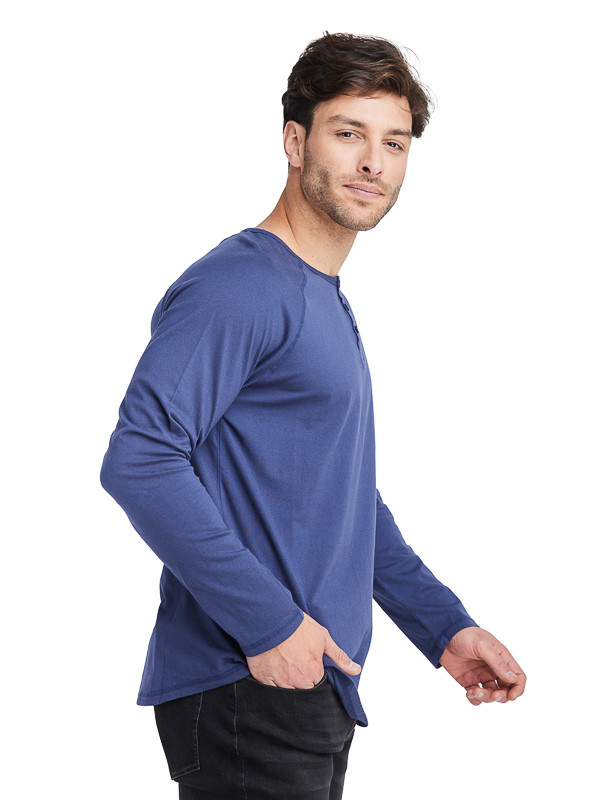 POLERA CASUAL HOMBRE PANAMA JACK - H935 | AZUL - 3