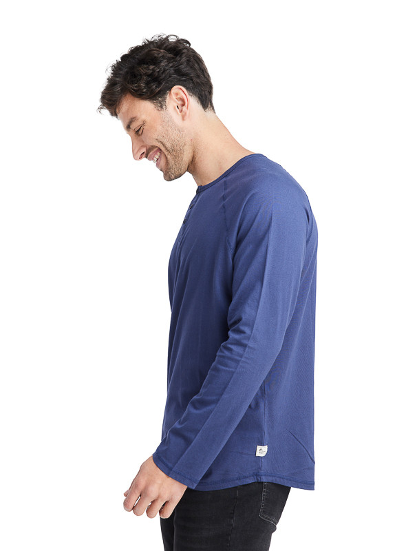 POLERA CASUAL HOMBRE PANAMA JACK - H935 | AZUL - 4