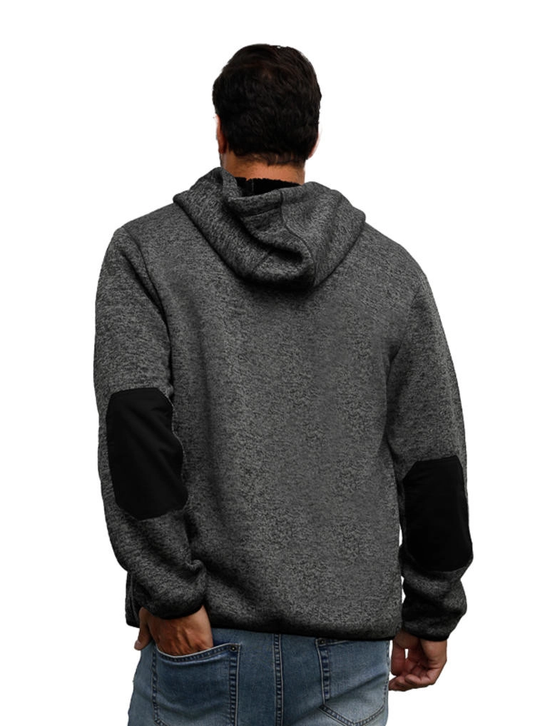 POLERON HOMBRE TEJIDO CON POLAR PANAMA JACK - H949 | NEGRO - 3