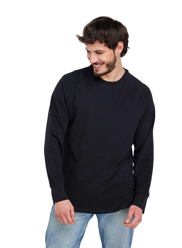 POLERON HOMBRE DELGADO CASUAL PANAMA JACK - H942 | NEGRO - 1