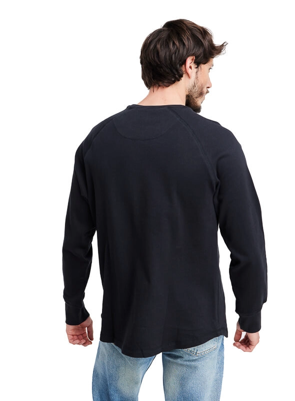 POLERON HOMBRE DELGADO CASUAL PANAMA JACK - H942 | NEGRO - 3